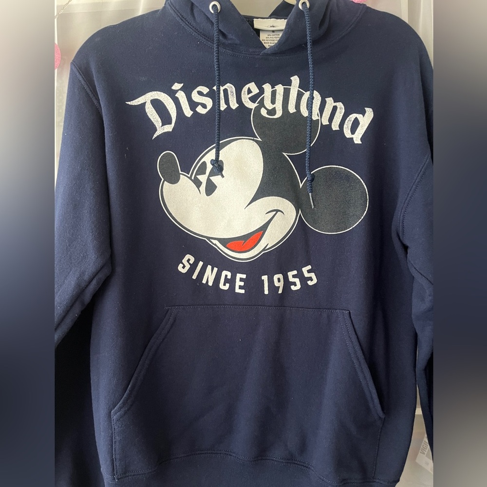 Disneyland Navy Blue Mickey Mouse Hoodie